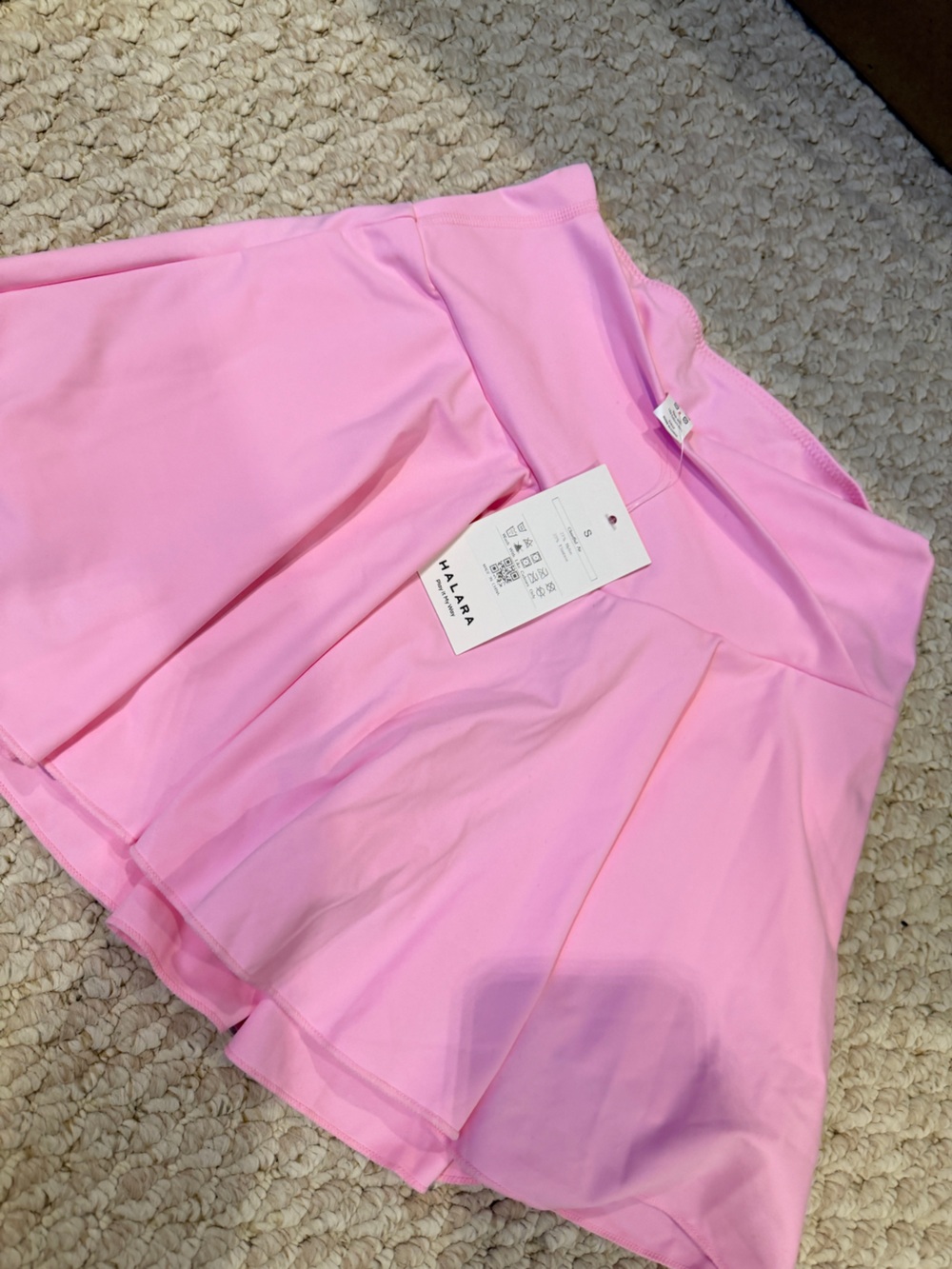 HAlara Pink Women’s Athletic Skirt